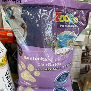 Bentonita aglutinante para gatos ZOOTEC x 4 kgs.